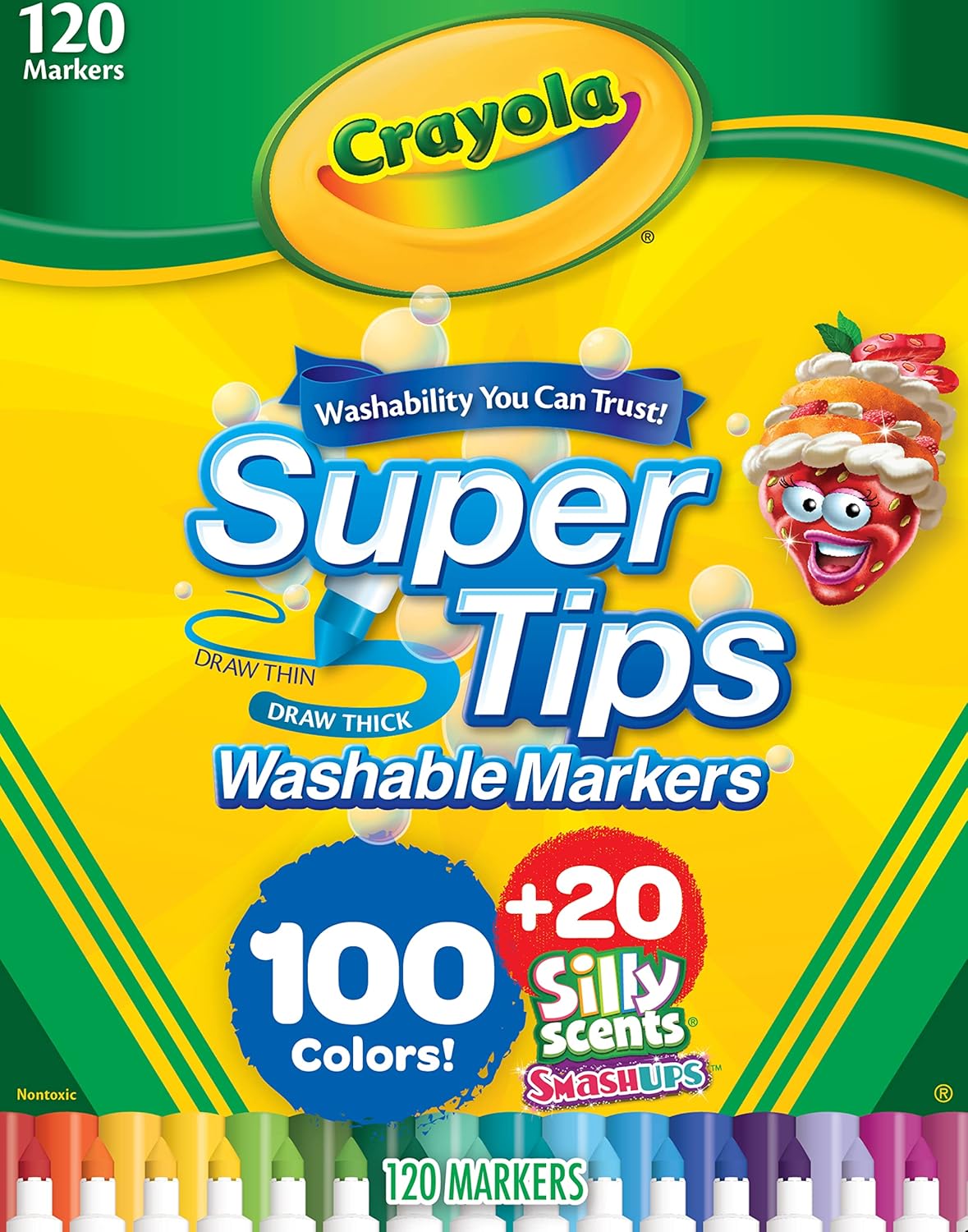 Crayola Super Tips Washable Markers 50 Count
